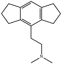 N,N-Dimethyl-1,2,3,5,6,7-hexahydro-s-indacene-4-ethanamine 结构式