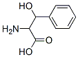 2-amino-3-hydroxy-3-phenyl-propanoic acid 结构式