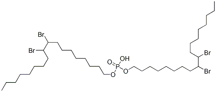 bis(9,10-dibromooctadecyl) hydrogen phosphate|