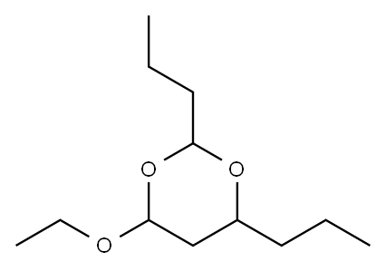 4-ethoxy-2,6-dipropyl-1,3-dioxane Structure