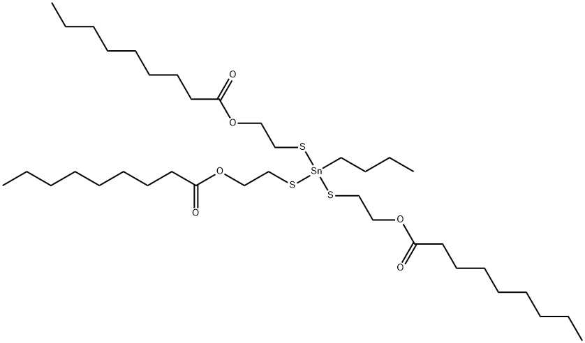 (butylstannylidyne)tris(thioethane-2,1-diyl) trinonanoate|