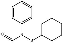N-(cyclohexylthio)-N-phenylformamide 结构式