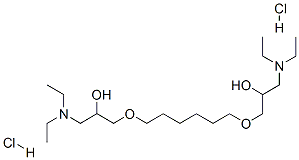 3,18-diethyl-7,14-dioxa-3,18-diazaicosane-5,16-diol dihydrochloride Structure