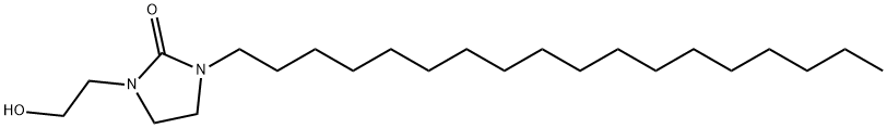 1-(2-hydroxyethyl)-3-octadecylimidazolidin-2-one Structure