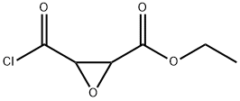 Oxiranecarboxylic acid, 3-(chlorocarbonyl)-, ethyl ester (9CI) Structure
