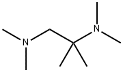 1,2-BIS(DIMETHYLAMINO)-2-METHYLPROPANE 结构式