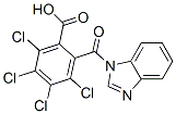 2-(1H-benzimidazol-1-ylcarbonyl)-3,4,5,6-tetrachlorobenzoic acid Structure