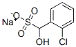 sodium o-chloro-alpha-hydroxytoluene-alpha-sulphonate 结构式