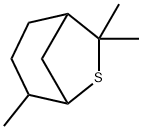 4,7,7-三甲基-6-硫代二环[3.2.1]辛烷, 68398-18-5, 结构式