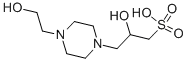 3-(羟乙基哌嗪)-2-羟基丙磺酸, 68399-78-0, 结构式