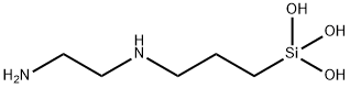 [3-[(2-aminoethyl)amino]propyl]silanetriol 结构式