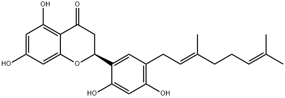 桑皮酮E, 68401-05-8, 结构式