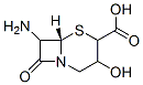 7-氨基-3-羟基头孢烷-4-羧酸 结构式