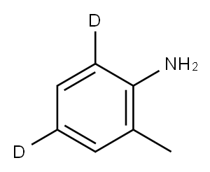 O-TOLUIDINE-4,6-D2 Structure