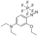 4-(diethylamino)-2-ethoxybenzenediazonium hexafluorophosphate 结构式