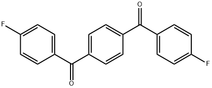 1,4-二(4-氟苯甲酰基)苯, 68418-51-9, 结构式