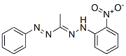 3-Methyl-1-(2-nitrophenyl)-5-phenylformazan 结构式