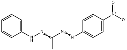 1-(4-NITROPHENYL)-3-METHYL-5-PHENYLFORMAZAN Structure
