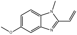 1H-Benzimidazole,2-ethenyl-5-methoxy-1-methyl-(9CI) Structure