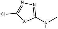 1,3,4-Thiadiazol-2-amine,  5-chloro-N-methyl- Structure