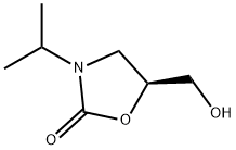 2-Oxazolidinone,5-(hydroxymethyl)-3-(1-methylethyl)-,(5S)-(9CI) Structure