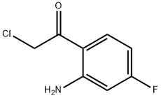 Ethanone, 1-(2-amino-4-fluorophenyl)-2-chloro- (9CI) Structure