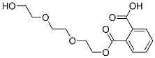 トリエチレングリコールフタラート 化学構造式