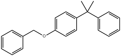 1-benzyloxy-4-(1-methyl-1-phenylethyl)benzene Structure