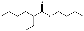 2-乙基己酸正丁酯 结构式
