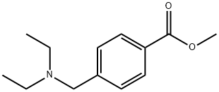 N,N-二乙基-4-氨甲基苯甲酸甲酯, 68453-55-4, 结构式