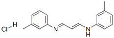 N-[3-[(m-tolyl)amino]allylidene]-m-toluidine monohydrochloride Structure