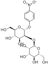 4-硝基苯基2-O-(Α-D-吡喃甘露糖基)-Α-D-吡喃甘露糖苷 结构式
