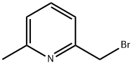 2-溴甲基-6-甲基吡啶 结构式
