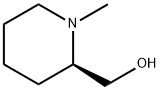 (2R)-N-甲基-2-哌啶甲醇 结构式