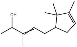 3-methyl-5-(2,2,3-trimethyl-3-cyclopenten-1-yl)pent-3-en-2-ol|甲基环戊檀香烯醇