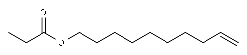 9-癸烯-1-醇丙酸酯, 68480-06-8, 结构式