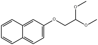2-(2,2-dimethoxyethoxy)naphthalene 结构式