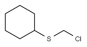 氯甲基环己基硫化物, 68483-71-6, 结构式