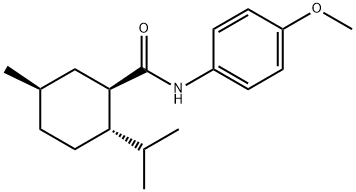 凉味剂WS-12 结构式