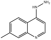 4-HYDRAZINO-7-METHYLQUINOLINE 结构式