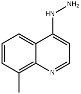 4-HYDRAZINO-8-METHYLQUINOLINE 结构式