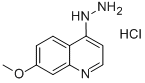 4-HYDRAZINO-7-METHOXYQUINOLINE HYDROCHLORIDE 结构式