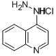 4-HYDRAZINOQUINOLINE HYDROCHLORIDE, 68500-41-4, 结构式