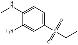 4-(乙基磺酰基)-N1-甲基苯-1,2-二胺 结构式