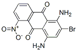 1,4-diamino-2-bromo-5-nitroanthraquinone Structure