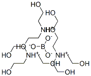 tris[tri(2-hydroxyethyl)ammonium] orthoborate 结构式