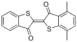 4,7-dimethyl-2-(3-oxobenzo[b]thien-2(3H)-ylidene)benzo[b]thiophene-3(2H)-one 结构式