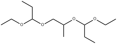 4,9-Diethyl-6-methyl-3,5,8,10-tetraoxadodecane Structure