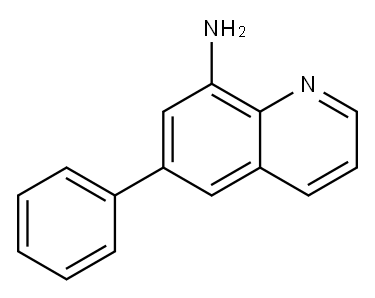 6-Phenyl-8-quinolinamine Structure