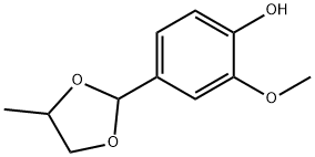 香兰素丙二醇缩醛, 68527-74-2, 结构式